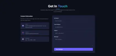 Professional Portfolio Website Design & Development