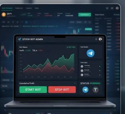 لوحة تحكم لبوت Telegram لعقود الخيار SPX
