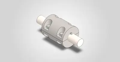 Design and Modeling of a Rigid Split Muff Coupling