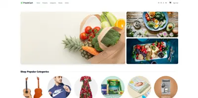 تطوير متجر إلكتروني متكامل باستخدام React 19 و Vite — FreshCart