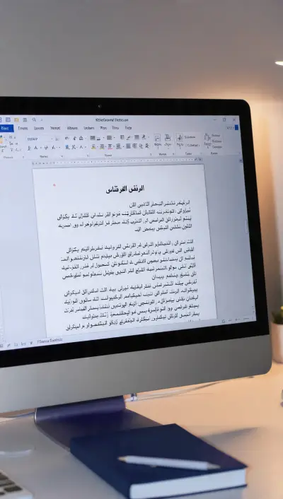 نموذج تفريغ صوتي احترافي - محاضرة تعليمية 10 دقائق