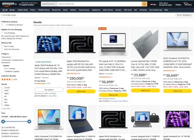 خط إنتاج بيانات مؤتمت (ETL Pipeline) لسحب وتحليل بيانات الابتوبات من أمازون