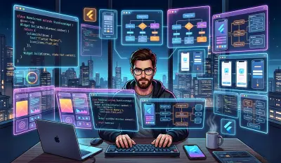 مطور Flutter محترف: تطبيقات استثنائية، كود نظيف، وأداء فائق