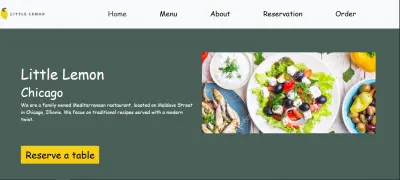 lemon Resturant Website