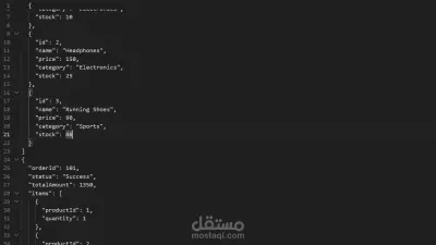 تطوير API لإدارة المنتجات باستخدام ASP.NET
