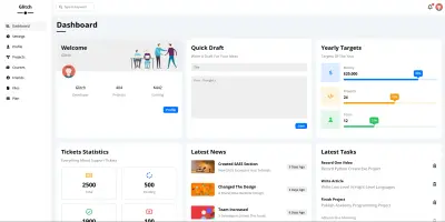 professional dashboard