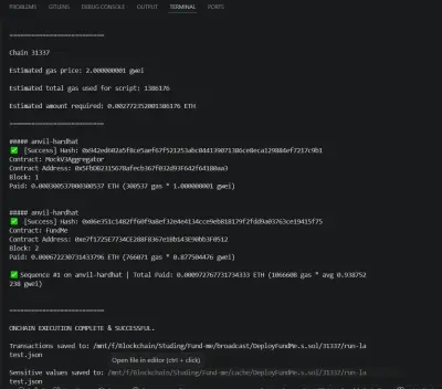 FundMe (Blockchain Project)