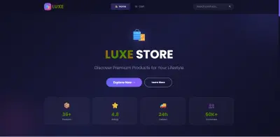 متجر الكتروني كامل (upshop)