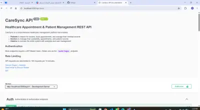 CareSync API - نظام إدارة مواعيد الرعاية الصحية والمرضى