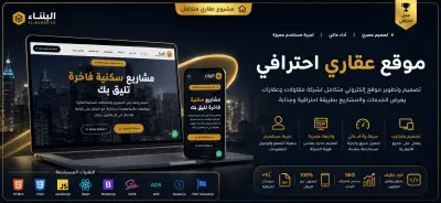 صفحة هبوط لشركة البنا لاعمال المباني
