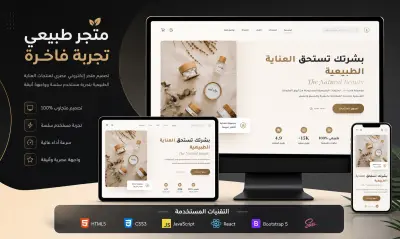 تصميم وتطوير موقع اسكانكير لمستحضرات التجميل