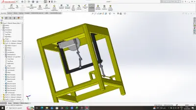 تصميم وتنفيذ مشروع جامعي ببرنامج solidworks