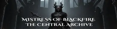 نموذج موقع رواية بطابع فانتازي عالمي Mistress of blackfire Central archive