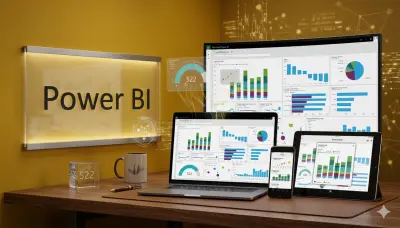 تصميم داشبورد Dashboard احترافي على برنامج Power BI