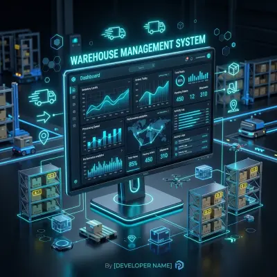 برمجة وتطوير نظام متكامل لإدارة المستودعات (Warehouse Management System)