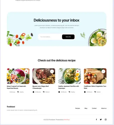 FoodieLand – Healthy Food E-Commerce Platform