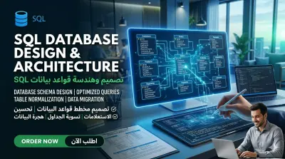 SQL Database Design | تصميم قواعد بيانات احترافية
