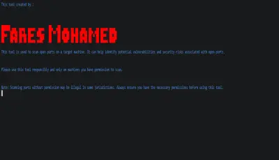 برمجة Port Scanner للشبكة ب استخدام python