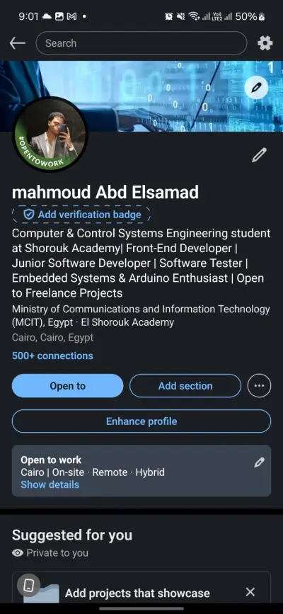 خبير إعداد ملفات التوظيف: سيرة ذاتية متوافقة مع ATS وبروفايل لينكد إن.
