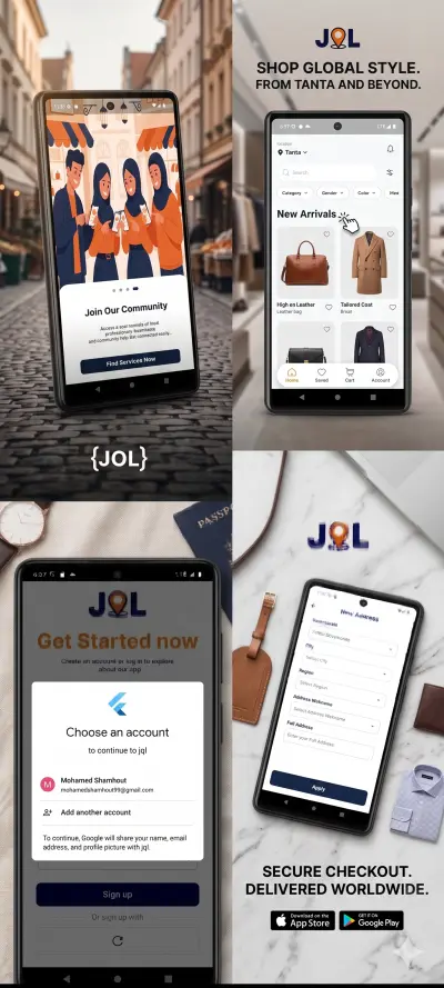 تطوير متجر ملابس فائق السرعة (60fps) بتقنية Flutter - تجربة تسوق لحظية