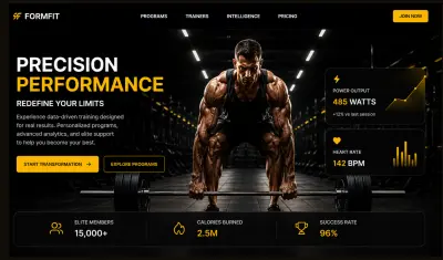 تصميم وتطوير Landing Page احترافية وعصرية