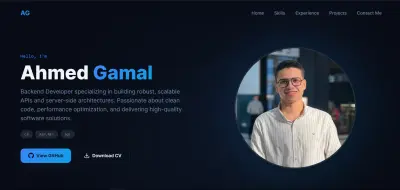 Ahmed Gamal Portfolio