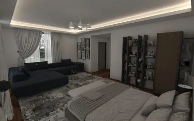 3dmax`s interior room