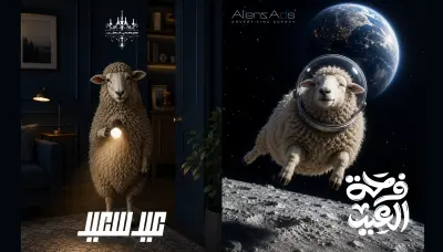 تصميمات سوشيال ميديا لعيد الاضحى