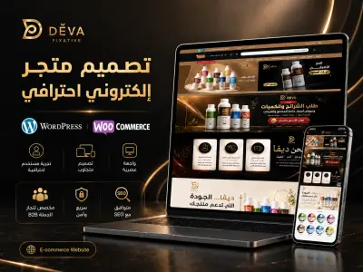 برمجة وتصميم متجر إلكتروني متجاوب واحترافي WordPress