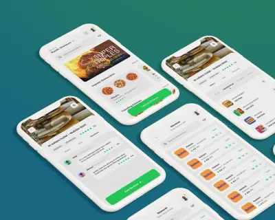 تطبيق توصيل مطاعم + سوبرماركت + صيدليات