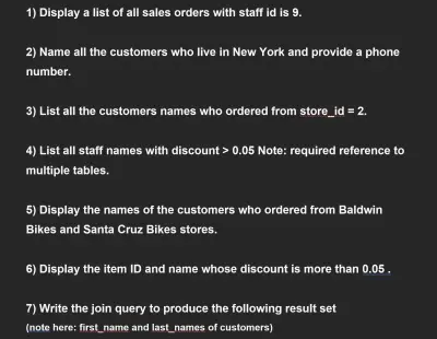 صورة العمل SQL Server Data Analysis Project (BikeStores Sales Database – Advanced Queries & Business Insights)