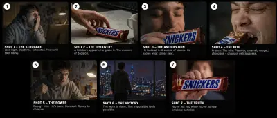 فيديو قصير سينمائي لSnickers