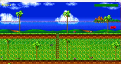 Sonic Game Using #C