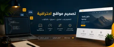 تصميم موقع ويب احترافي ومتجاوب للشركات والأعمال