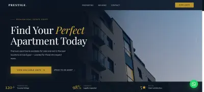 PRESTIGE – عقارات مصر الفاخرة