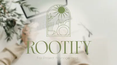 تصميم هوية بصرية لروتفاي- Rootify Brand Identity