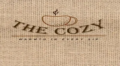 تصميم شعار وهوية بصرية لمقهى كافيه ومشروبات ساخنة - THE COZY