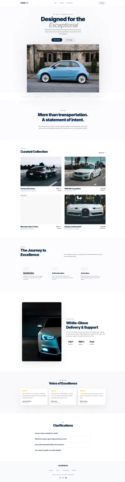 LECARELITE (For car rental)