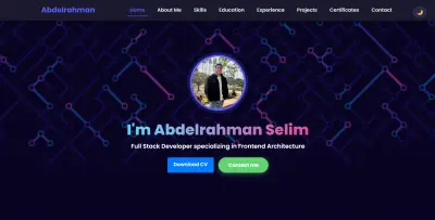 بورتفوليو – أنيق، هادئ، احترافي