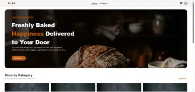 BakeHaven – متجر إلكتروني للمخبوزات والحلويات