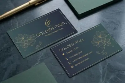 صورة العمل تصميم كرت شخصي (Business Card) احترافي ومبتكر لهويتك التجارية