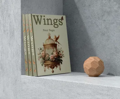 صورة العمل تصميم غلاف كتاب (Book Cover Design) و هوية بصرية فنية
