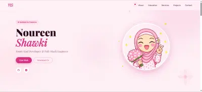 تصميم وتطوير موقع Portfolio احترافي سريع ومتجاوب لعرض أعمالك