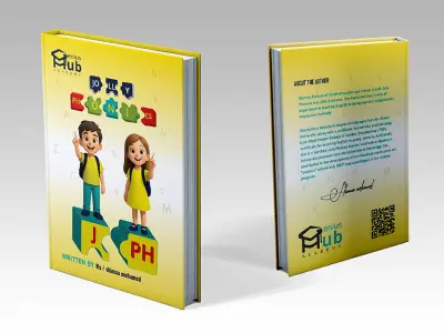 تصميم غلاف كتاب تعليمى للاطفال