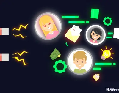 فيديو موشن غرافيك لصفحة DzMarketing