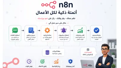 حوّل شغلك إلى نظام ذكي مع n8n Automation و AI Agents