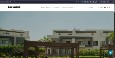 founders Real estate website