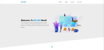 landing page