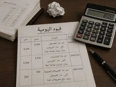 اعداد قيود اليوميه