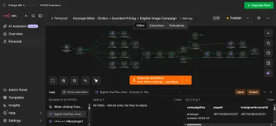 أتمتة متابعة العملاء باستخدام n8n